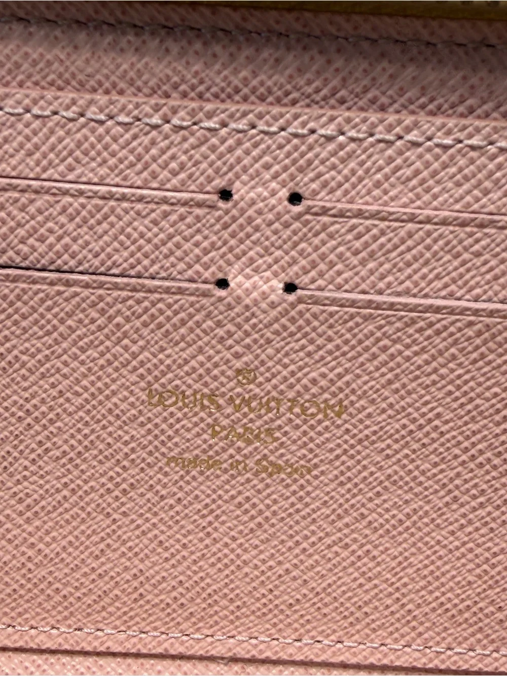 Louis Vuitton elegant zip